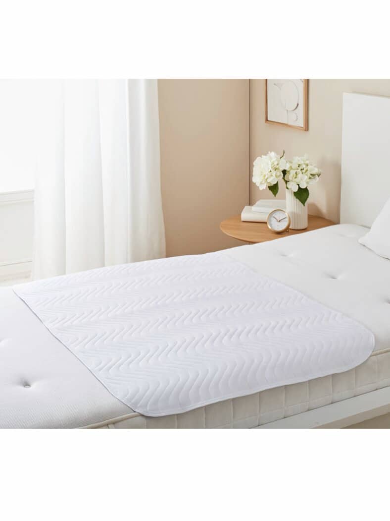 Matratzen-Schutzauflage Wasserdicht Weiß