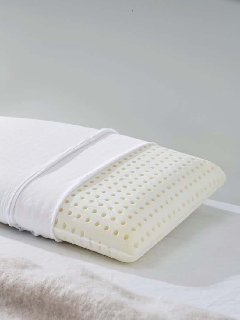 Visko-Nackenstützkissen Weiß