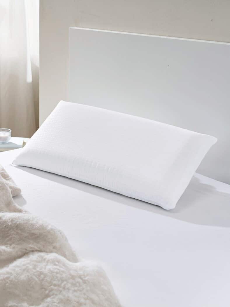Visko-Nackenstützkissen Weiß