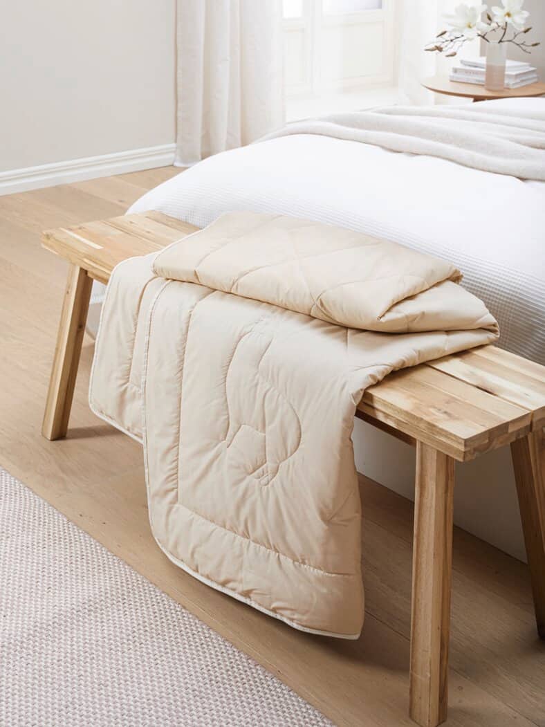 Frankenstolz Lama-Leichtsteppbett Natur