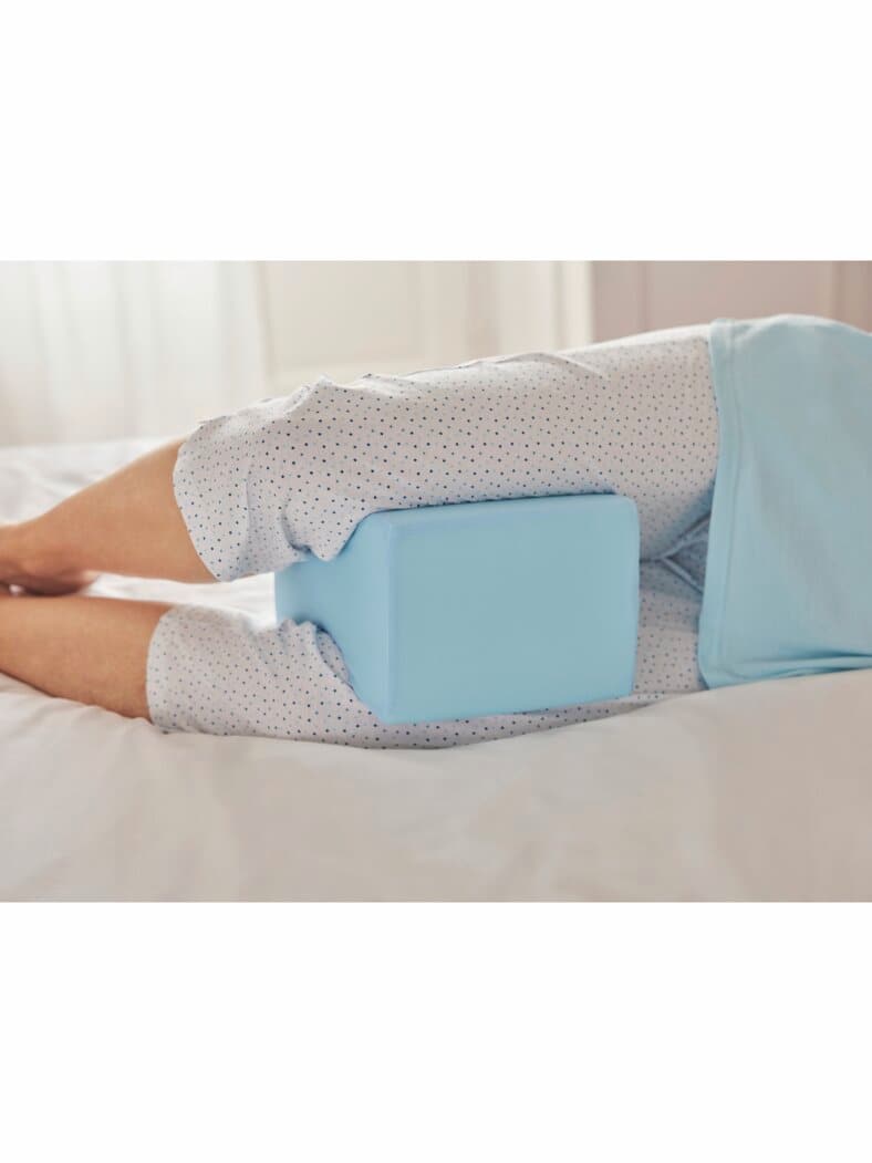 Ergonomisches Kniekissen Hellblau