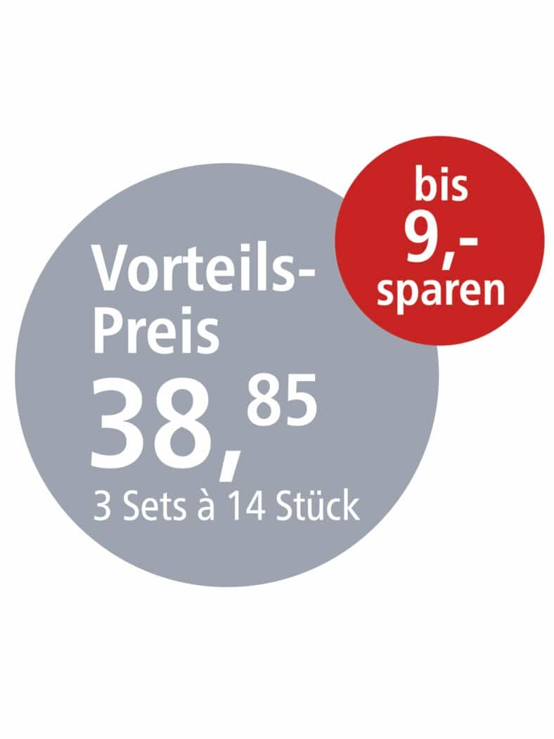 Herren-Einlage Midi Weiß