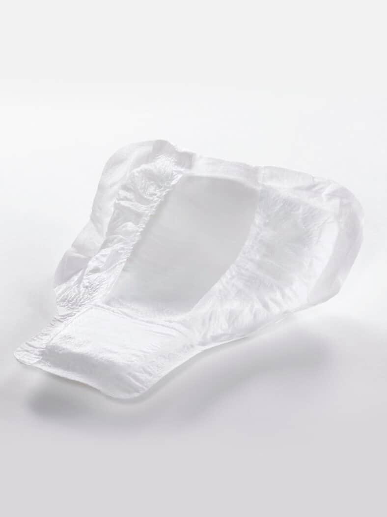 Herren-Einlage Midi Weiß