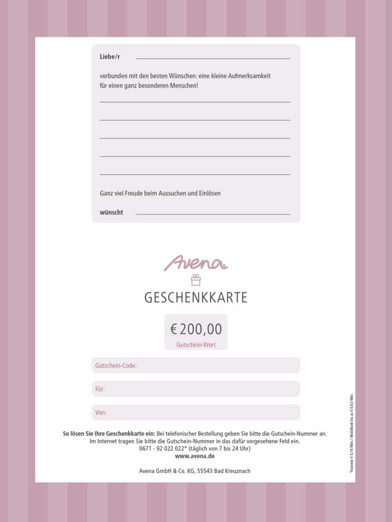 Geschenkgutschein per Mail 200 Weiß