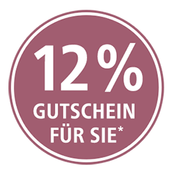 12% Gutschein für Sie