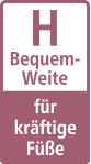 Bequemweite H